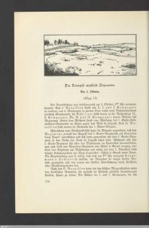 Die Kämpfe westlich Bapaume