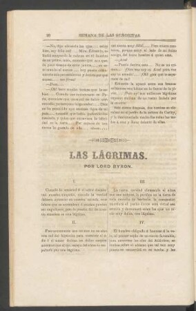 Las lágrimas.