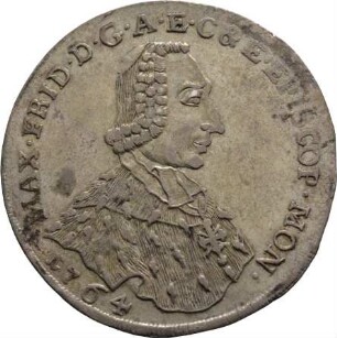 Münze, 1/2 Taler, 1764