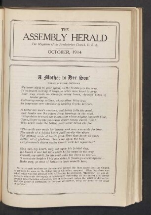 October, 1914