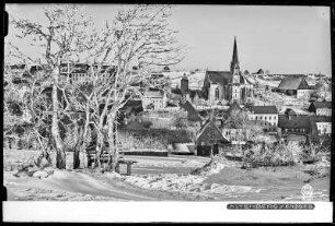Altenberg im Erzgebirge mit Schnee