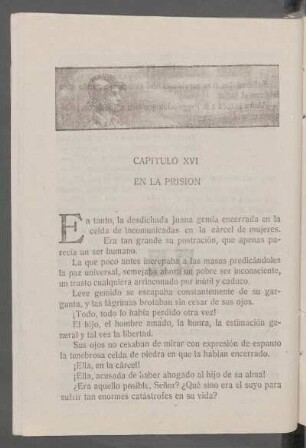 Capítulo XVI - En la prisión