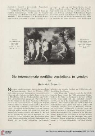 12/13: Die internationale persische Ausstellung in London