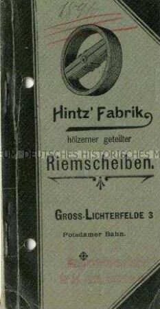 Hölzerne Riemenscheiben