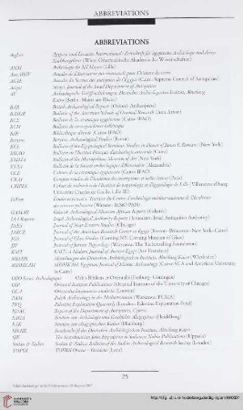 Abbreviations