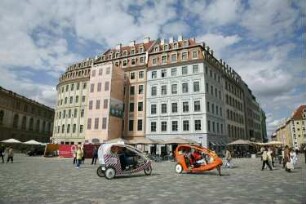 Dresden-Altstadt, Neumarkt 1-3. QF Hotel mit Weigelschem Haus sowie Wohn- und Geschäftshaus