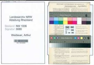 Entnazifizierung Arthur Weidauer , geb. 05.03.1890 (Gastwirt)