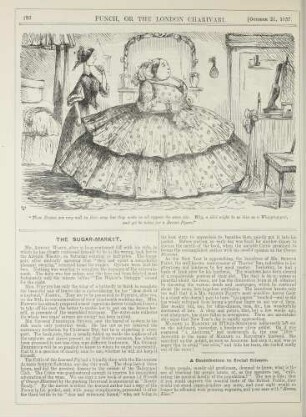 "These Dresses are very well in their way, but they make us all appear the same size. Why, a Girl might be as thin as a Whipping-post, and yet be taken for a Decent Figure."