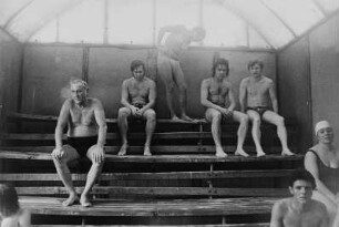 In der Sauna