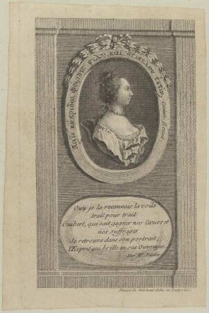 Bildnis der Alexandrine Louise Boutinon de Courcelles de Guibert