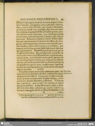 §. XXI. De anima plantarum