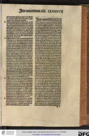 Iuramentum iiii quomodo iuramentum interpretandum est, respondetur secundum Innocentum...