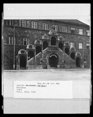 Rathaus, Laucha (Unstrut)