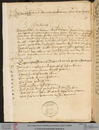 Formulare zur Liturgie, Notizen
