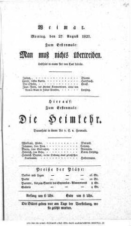 Die Heimkehr