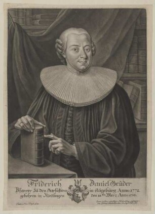 Bildnis des Friderich Daniel Geuder