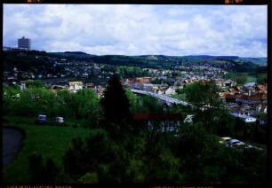 Rotenburg: Gesamtansicht des oberen Fuldatals