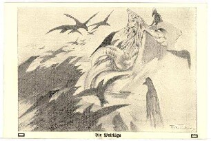 Kunstwart-Postkarte Nr. 109: Die Weltlüge