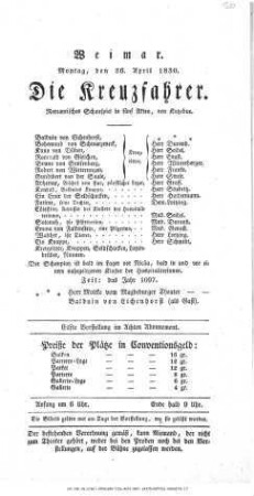 Die Kreuzfahrer