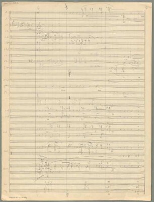 Symphonies, orch, Excerpts. Fragments - BSB Mus.ms. 13256 : [without title]