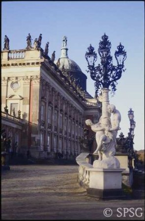 Potsdam, Park Sanssouci, Neues Palais.