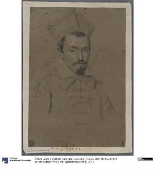 Porträt des Kardinals Domenico Rinarola