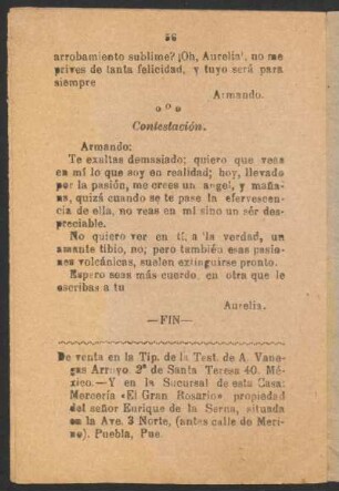 Contestación.