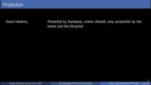 The challenges of Protected Virtualization
