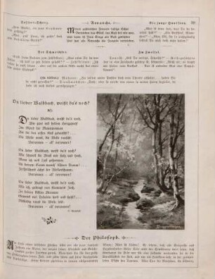 "Du lieber Waldbach, weißt du's noch?"