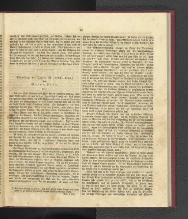 Manuscript des Jahres III. (1794-1795.)