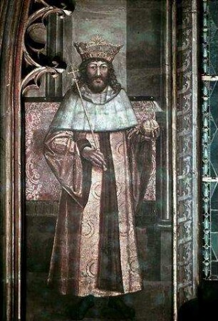 König Wladislaw II. Jagiello und seine Gemahlin Anna von Foix-Candale