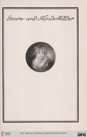 Genre- und Kinderbilder
