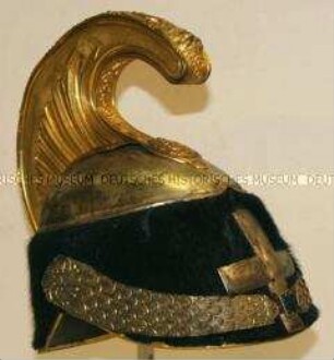 Helm für Offiziere der Linien-Kavallerie, Frankreich