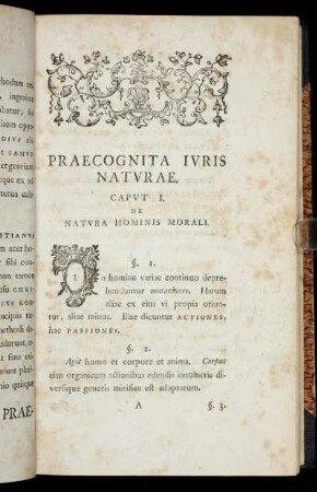 Praecognita iuris naturae.