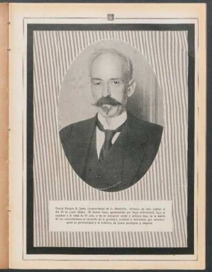 [Doctor Pelagio B. Luna, vicepresidente de la República] - [Fotografía]