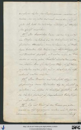 [fol. 9] 49. Examenstermine werden vom Fakultätsdirektor festgesetzt
