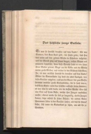Das häßliche junge Entlein.