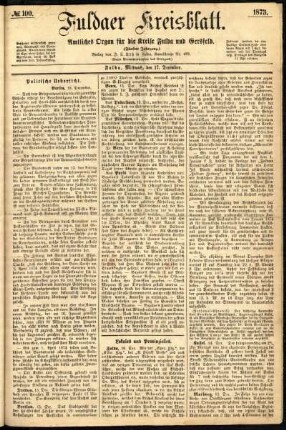 Ausgabe vom Mittwoch, den 17. Dezember 1873.