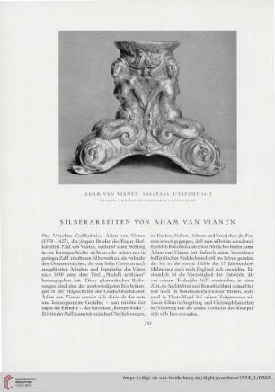 Silberarbeiten von Adam van Vianen