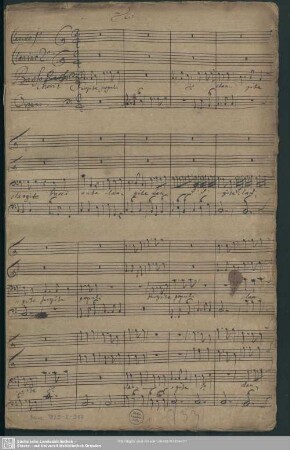 Surgite populi - Mus.1825-E-517 - Mus.1825-E-517a : V (4), Coro (2), orch, bc