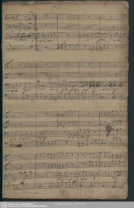 Surgite populi - Mus.1825-E-517 - Mus.1825-E-517a : V (4), Coro (2), orch, bc