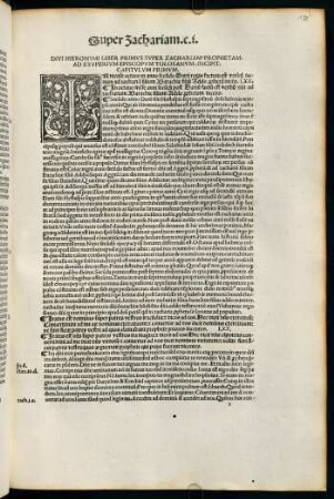 158r-165v, Divi Hieronymi Liber Primus Super Zachariam Prophetam: Ad Exuperium Episcopum Tolosanum:Incipit.