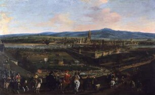 Einzug Gustav Adolfs in Frankfurt