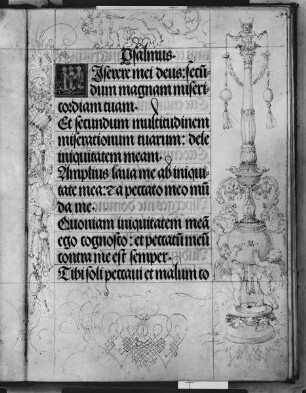 Gebetbuch Kaiser Maximilians I. — Säule, Folio 19recto