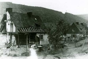 Zerstörte Edertalsperre, 1943