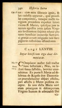 Caput LXXVIII.