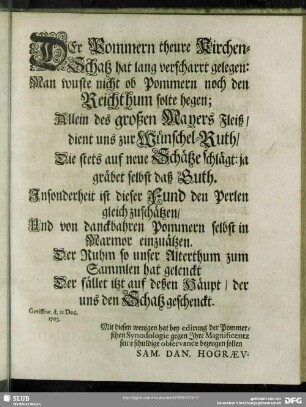 Lobgedichte