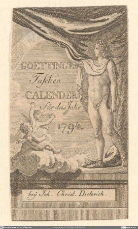 Goettinger Taschen Calender für das Jahr 1794