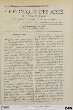 Nr. 11 (15 Juin)