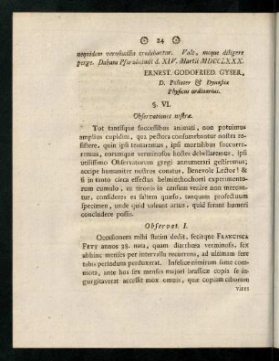 24-38, §. VI. Observationes nostrae. - §. IX. Vires reliquae.